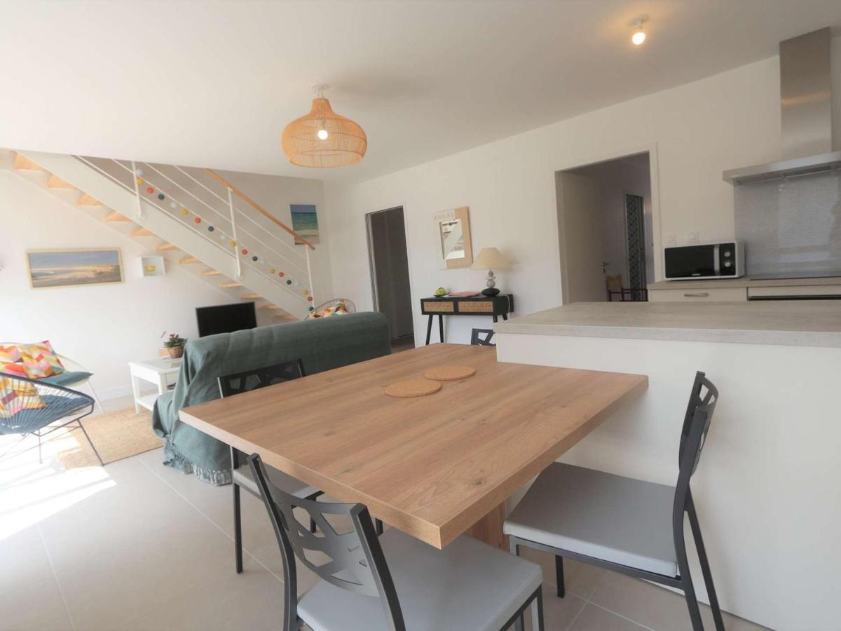 Duplex Lumineux A Benodet: Plage Et Thalasso A Pied, Terrasse, Parking Et Abri Velo Inclus - Fr-1-481-117 Buitenkant foto