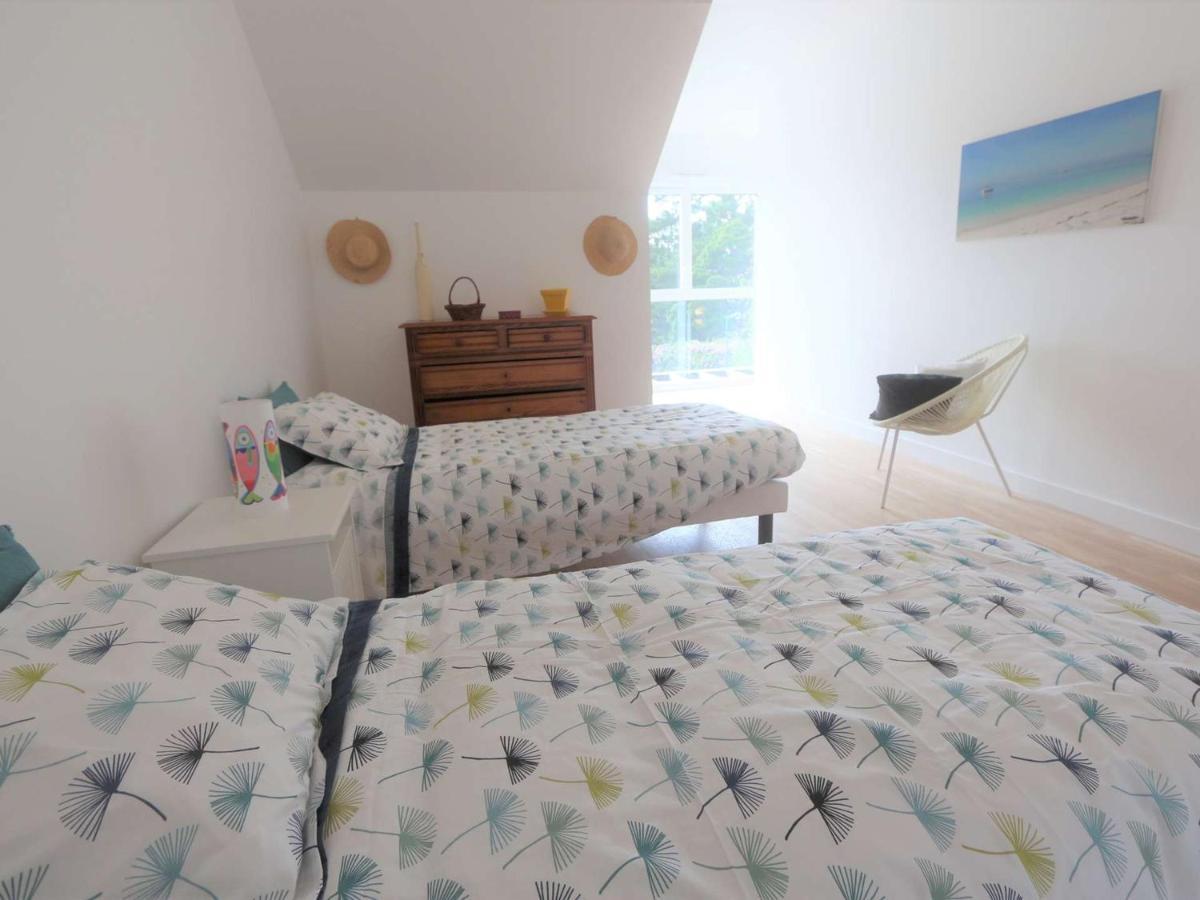 Duplex Lumineux A Benodet: Plage Et Thalasso A Pied, Terrasse, Parking Et Abri Velo Inclus - Fr-1-481-117 Buitenkant foto
