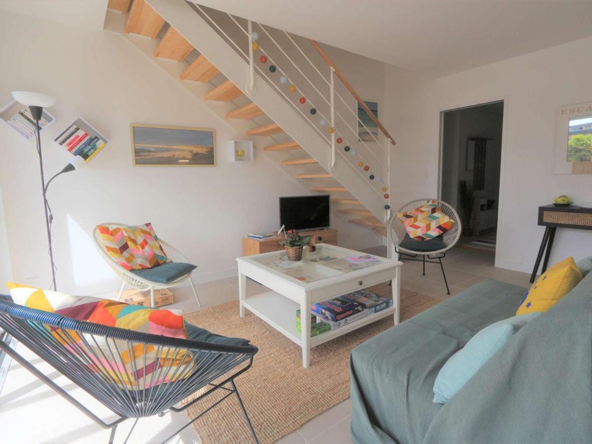 Duplex Lumineux A Benodet: Plage Et Thalasso A Pied, Terrasse, Parking Et Abri Velo Inclus - Fr-1-481-117 Buitenkant foto